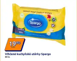 Action SPARGO Vlhčené kuchyňské utěrky nabídka