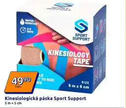Action SPORT SUPPORT Kinesiologická páska nabídka