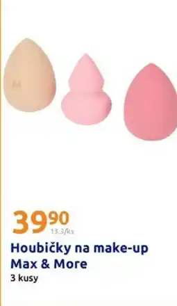 Action Houbičky na make-up max & more nabídka