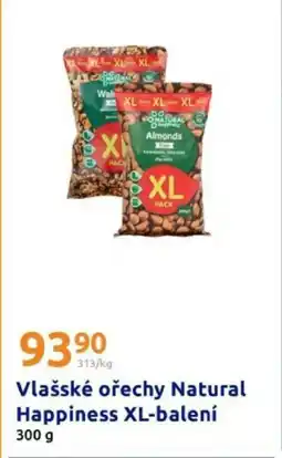 Action Vlašské ořechy natural happiness xl-balení nabídka