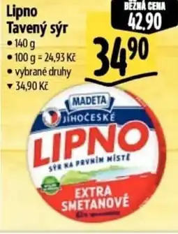 Albert Madeta Lipno Tavený sýr nabídka