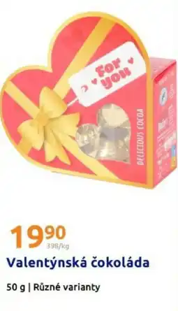 Action Valentýnská čokoláda nabídka