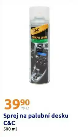 Action C&C Sprej na palubní desku nabídka