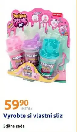 Action Vyrobte si vlastní sliz nabídka