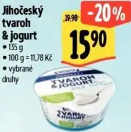 Albert Madeta Jihočeský tvaroh & jogurt nabídka