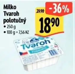 Albert Milko Tvaroh polotučný nabídka