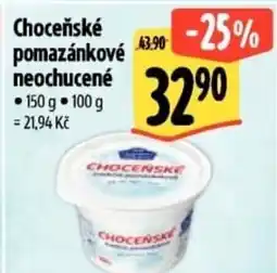 Albert Choceňské pomazánkové neochucené nabídka