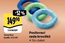 Albert Posilovací sada kroužků nabídka