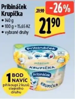 Albert Pribináček Krupička nabídka