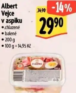 Albert Albert Vejce v aspiku nabídka