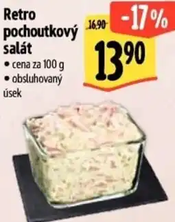 Albert Retro pochoutkový salát nabídka