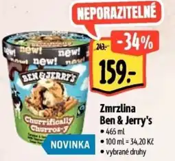 Albert Zmrzlina Ben & Jerry's nabídka
