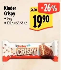 Albert Kinder Crispy nabídka