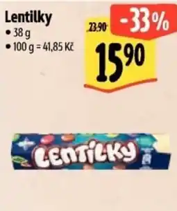 Albert Lentilky nabídka