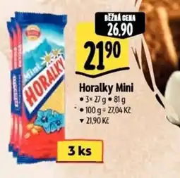 Albert Horalky Mini nabídka