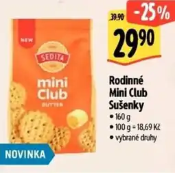 Albert Rodinné Mini Club Sušenky nabídka