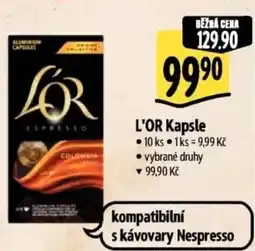 Albert L'OR Kapsle nabídka