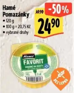 Albert Hamé Pomazánky nabídka