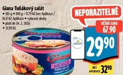 Albert Giana Tuňákový salát nabídka