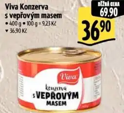 Albert Viva Konzerva s vepřovým masem nabídka