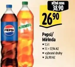 Albert Pepsi/ Mirinda nabídka