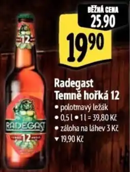 Albert Radegast Temně hořká 12 nabídka