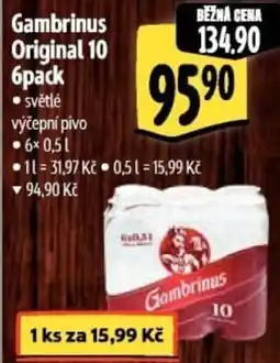Albert Gambrinus Original 10 nabídka