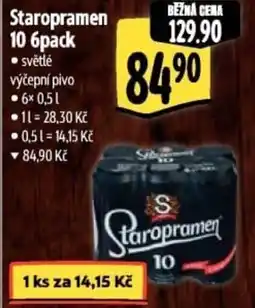 Albert Staropramen 10 nabídka