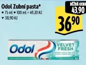 Albert Odol Zubní pasta nabídka