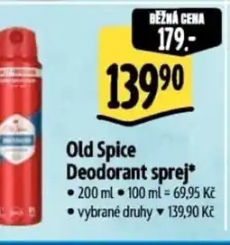 Albert Old Spice Deodorant sprej nabídka