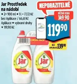 Albert Jar Prostředek na nádobí nabídka