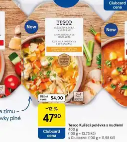 Tesco Tesco Kuřecí polévka s nudlemi nabídka