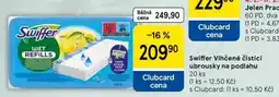 Tesco Swiffer Vlhčené čisticí ubrousky na podlahu, 20 ks nabídka