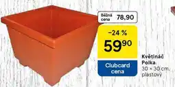 Tesco Květináč Polka, 30 x 30 cm. plastový nabídka
