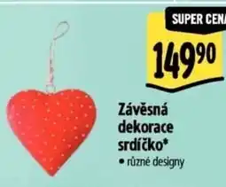 Albert Závěsná dekorace srdíčko nabídka