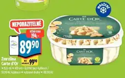 Albert Zmrzlina Carte d'Or nabídka