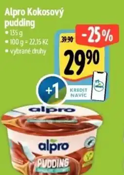 Albert Alpro Kokosový pudding nabídka