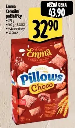 Albert Emma Cereální polštářky nabídka