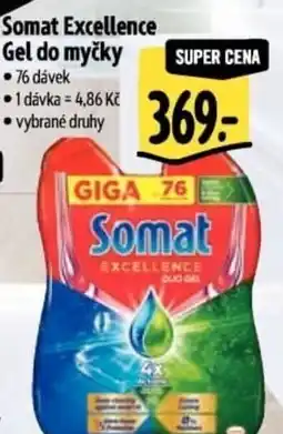 Albert Somat Excellence Gel do myčky nabídka