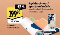 Albert Rychleschnoucí sportovní ručník nabídka