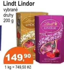 COOP DISKONT Lindt Lindor nabídka