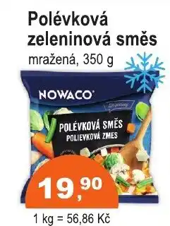 COOP DISKONT Nowaco Polévková zeleninová směs nabídka