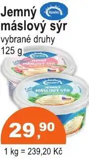 COOP DISKONT Ranko Jemný máslový sýr nabídka