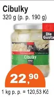 COOP DISKONT Cibulky nabídka