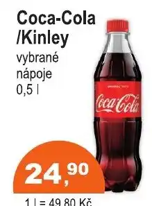 COOP DISKONT Coca-Cola /Kinley nabídka