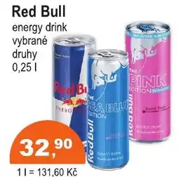 COOP DISKONT Red Bull energy drink nabídka