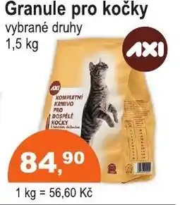 COOP DISKONT Granule pro kočky nabídka