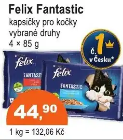 COOP DISKONT Felix Fantastic kapsičky pro kočky nabídka