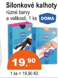 COOP DISKONT Doma Silonkové kalhoty nabídka