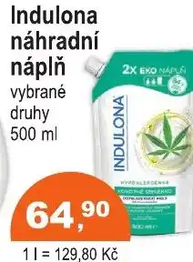 COOP DISKONT Indulona náhradní náplň nabídka